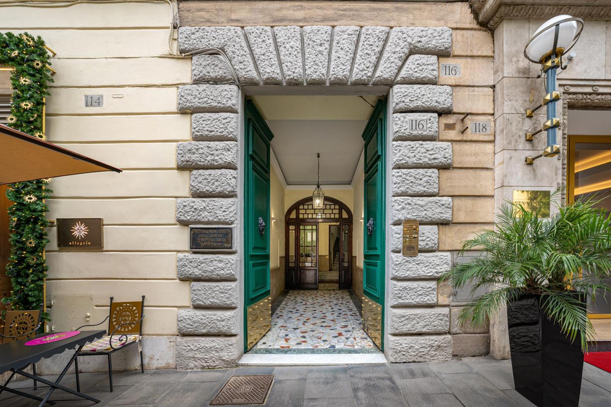 Via Veneto 116 Suites - Guest House Rome Exterior photo